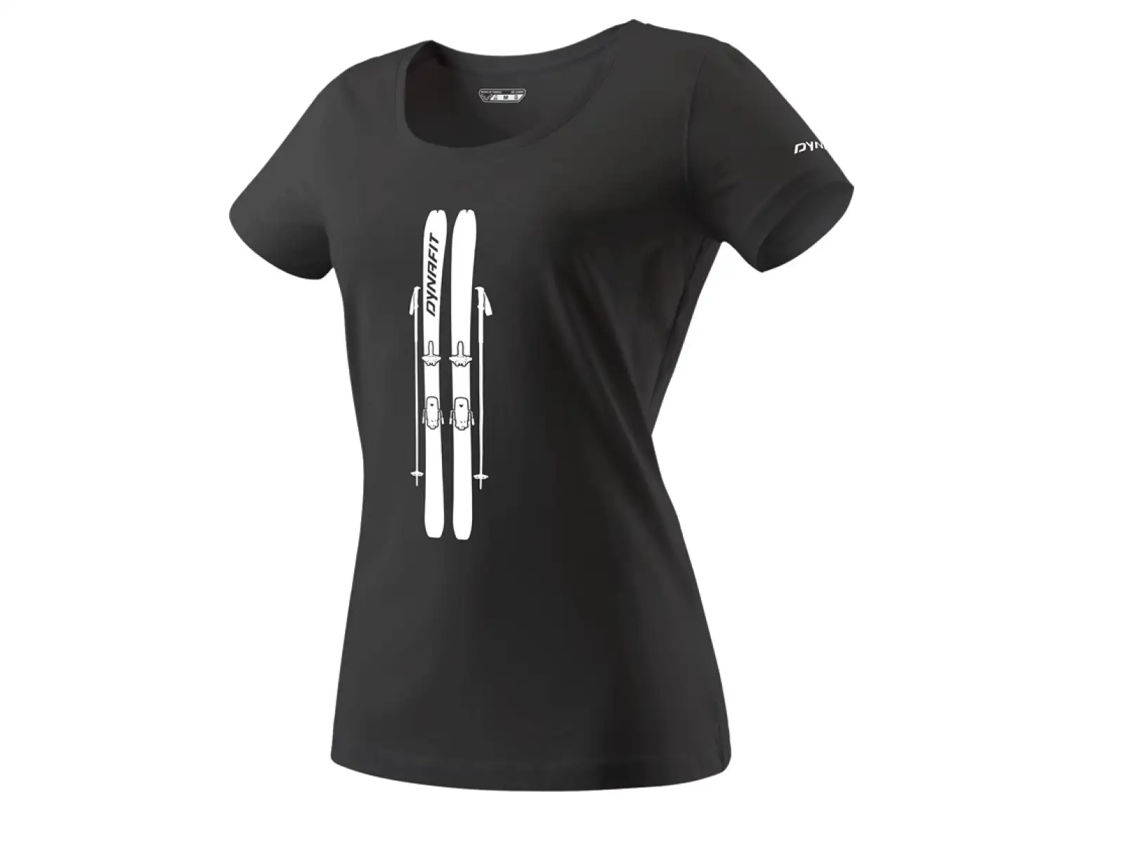 Dynafit Graphic Cotton Women T-shirt Damen-Shirt black out/SKIS