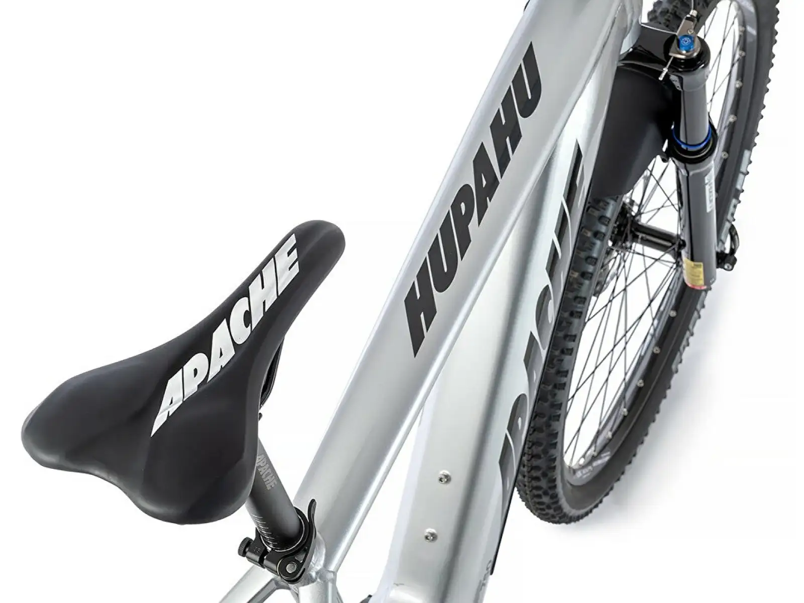 Apache Hupahu 1 E-Mountainbike (Bosch 750 Wh) Silber