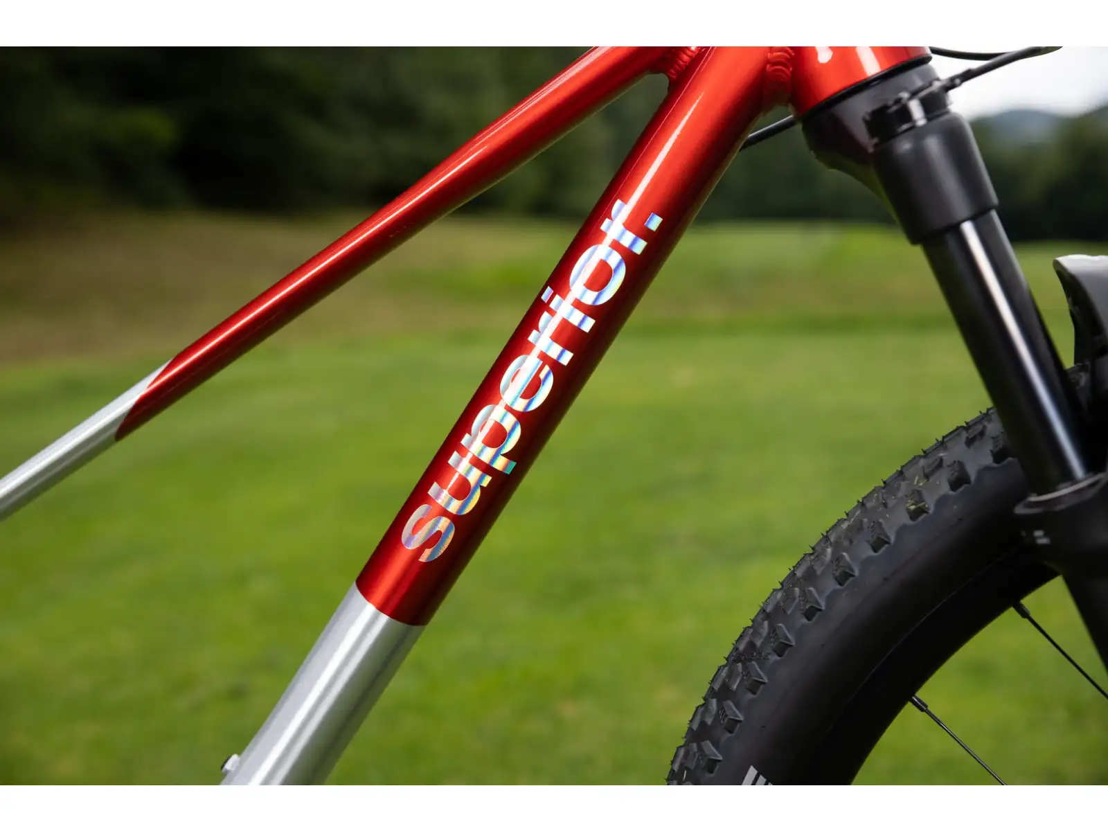 Superior TEAM 27.7 Kinderfahrrad Gloss Brushed Alu / Red
