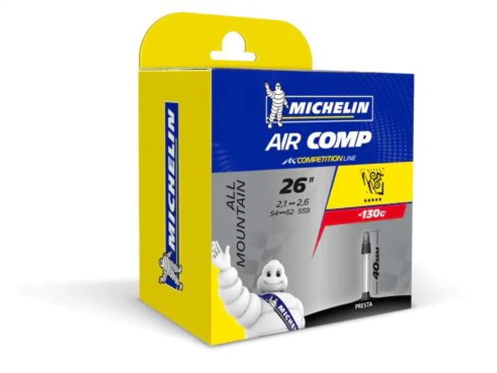 Michelin Air Comp 29x1,90-2,50" MTB Schlauch mit Presta-Ventil 48 mm