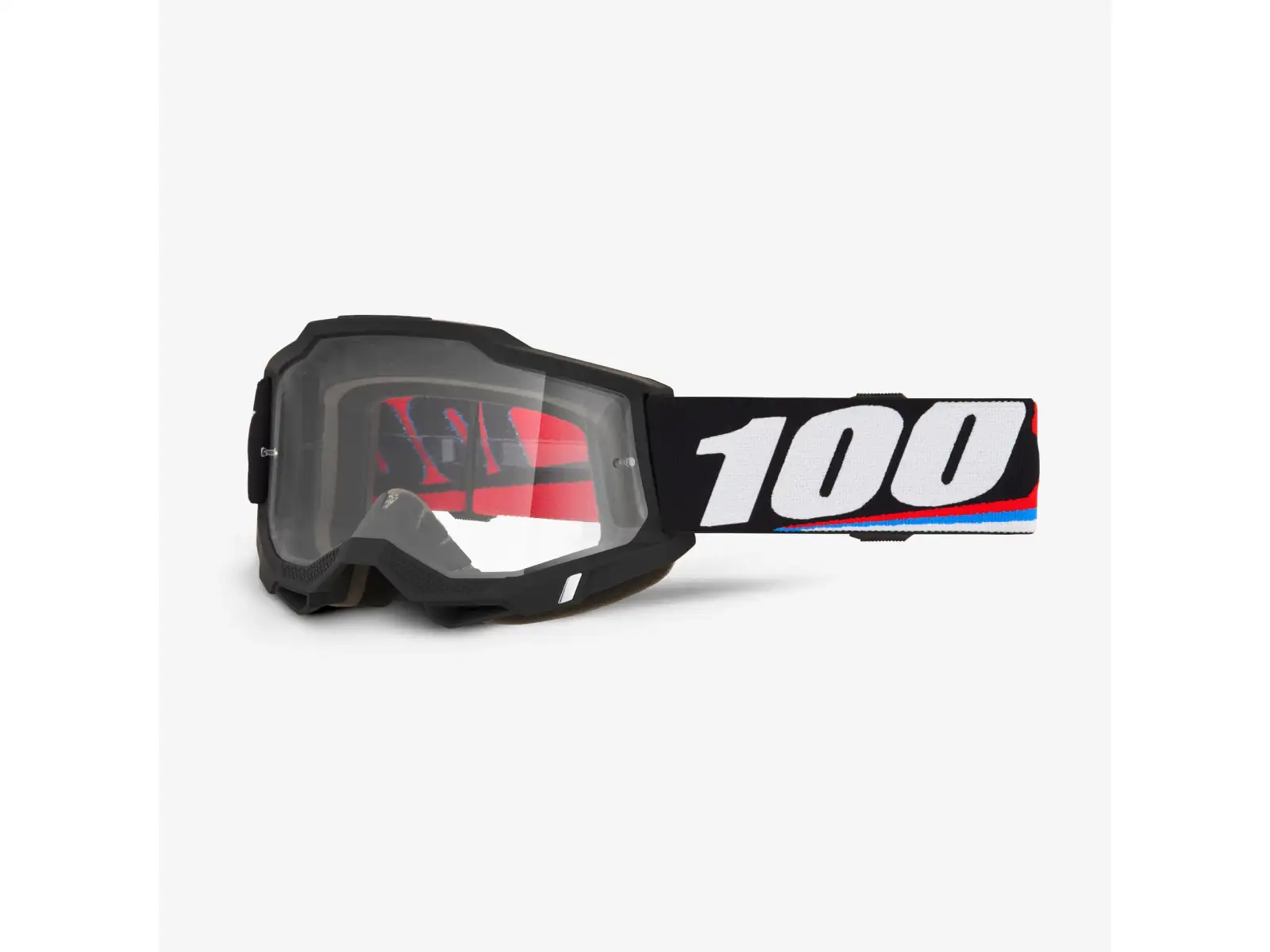 100% Accuri 2 Downhill-Brille Magnus/Red Mirror Lens