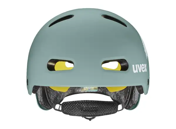 Uvex Kid 4 Style Mips Kinderhelm Spray Sage Green Matt