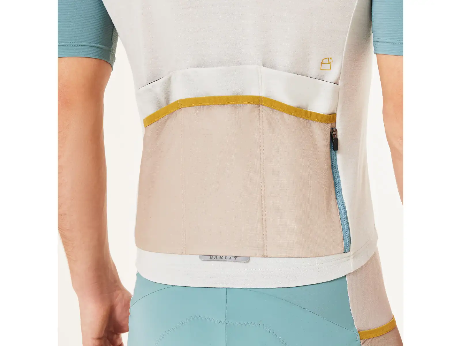 Oakley Off Grid 2.0 Herren-Trikot Kurzarm Mist
