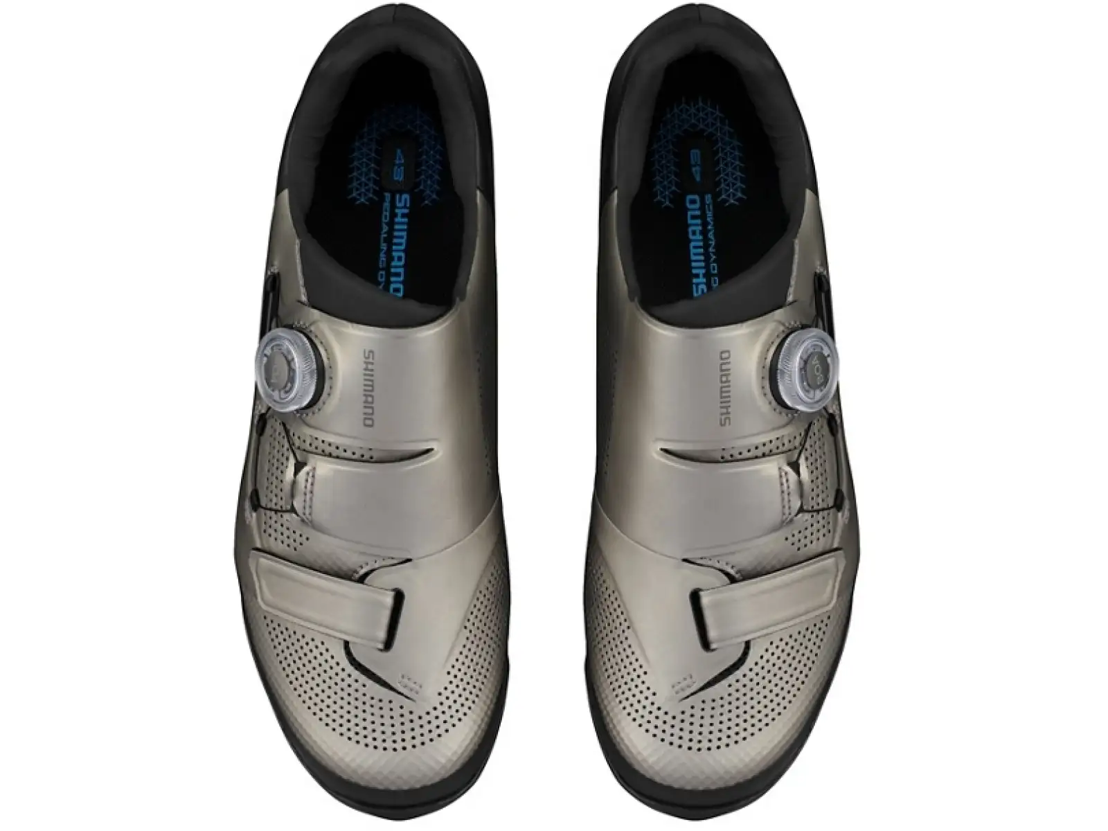 Shimano SH-XC502 Wide Herren MTB-Schuhe silber