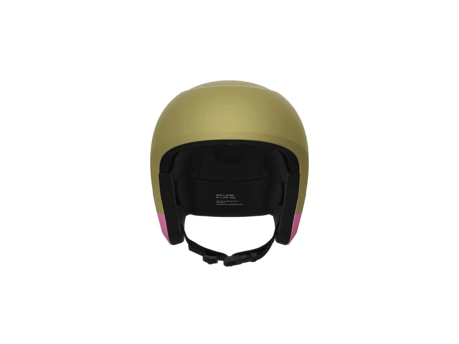 POC Skull Dura Jr Skihelm Olivine Green Matt/Thulite Pink Matt