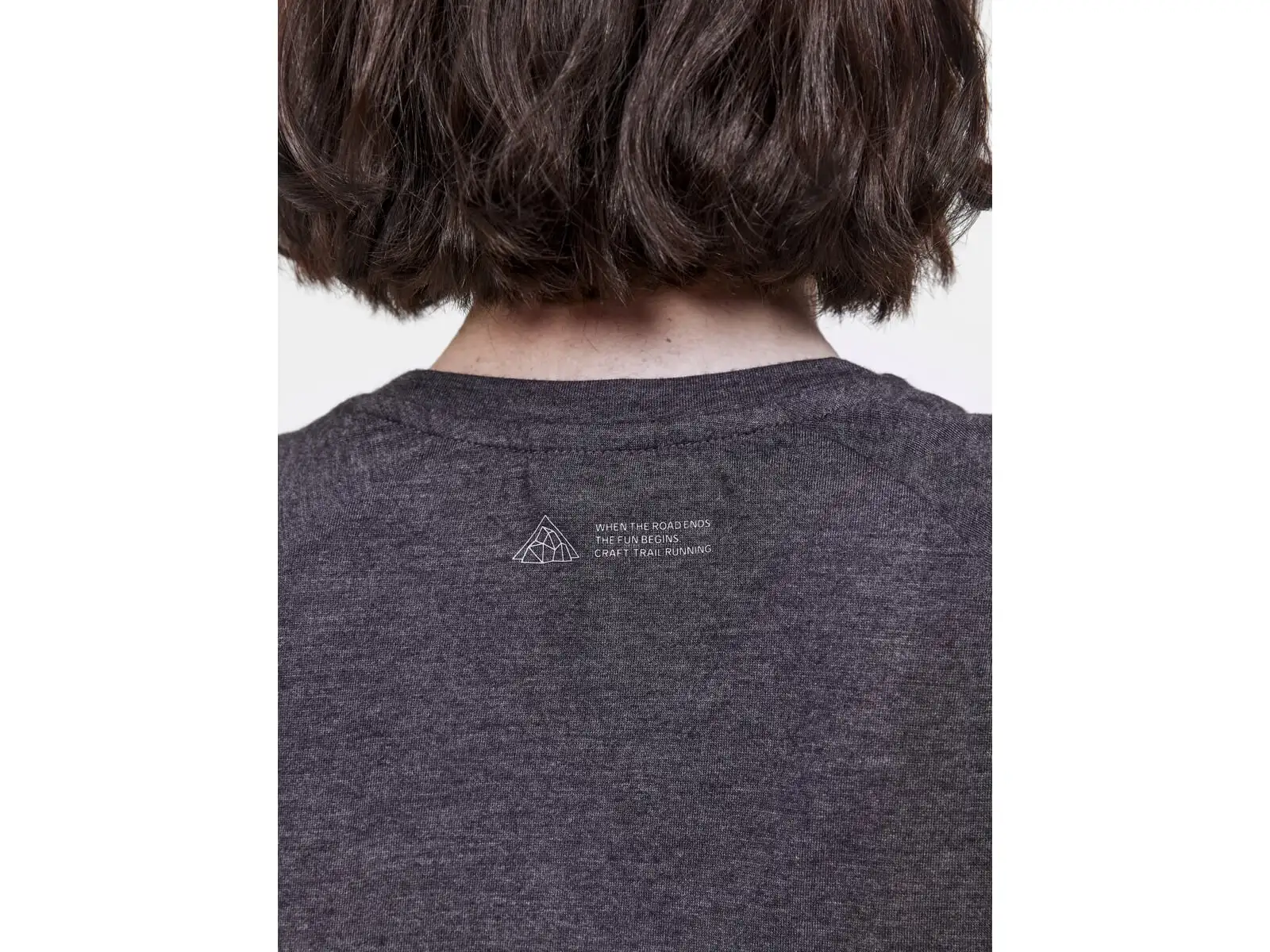 Craft ADV Trail Wool Damen T-Shirt, Kurzarm, Schwarz.