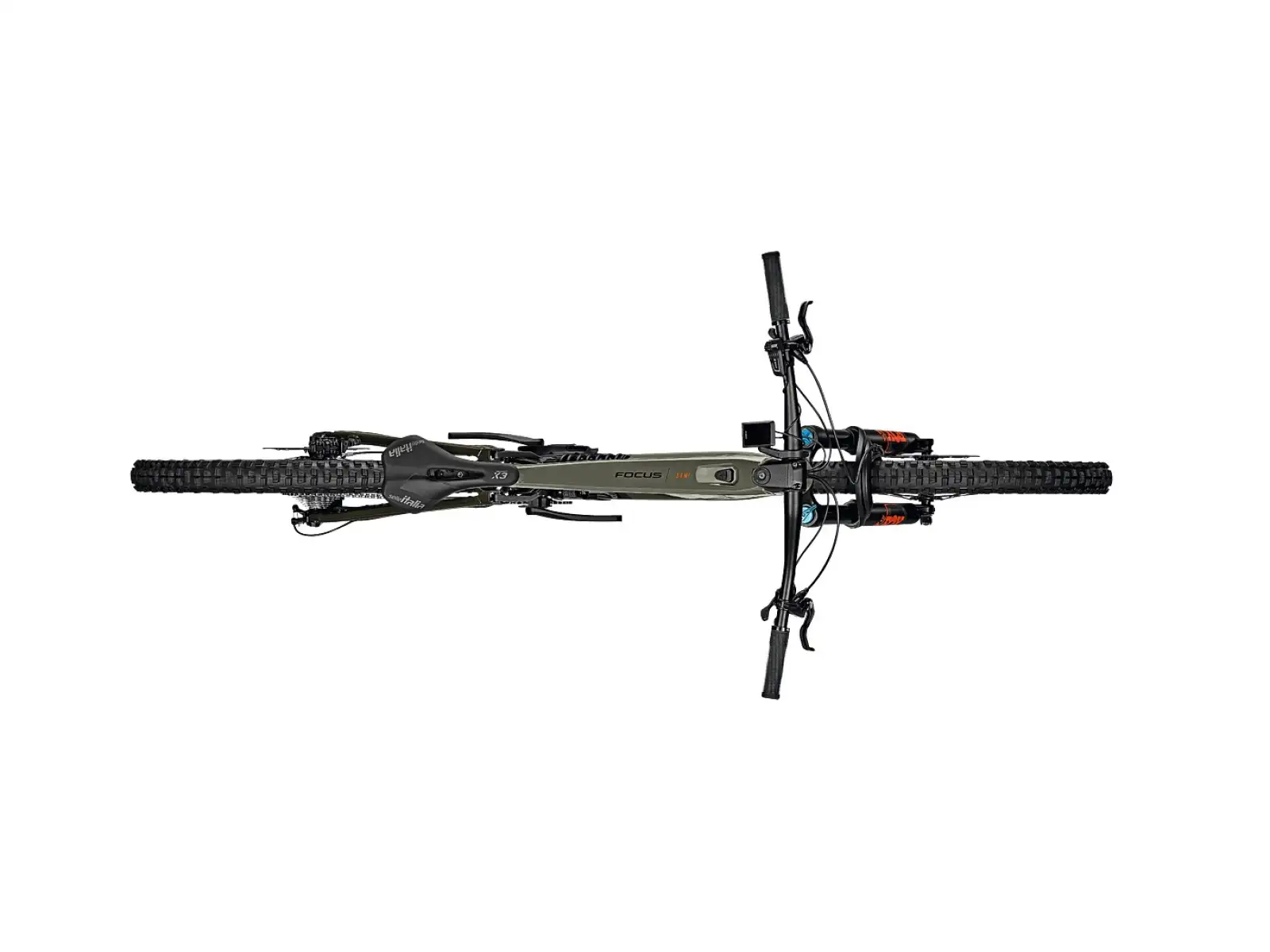 Focus Sam2 6.8 DI 750Wh Elektro-Mountainbike Urbangreen Glossy/Huntsmangreen Glossy