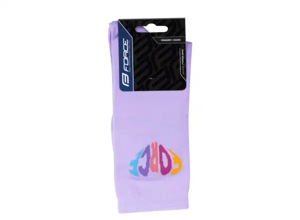 Force In Heart Socken Lang - Lila