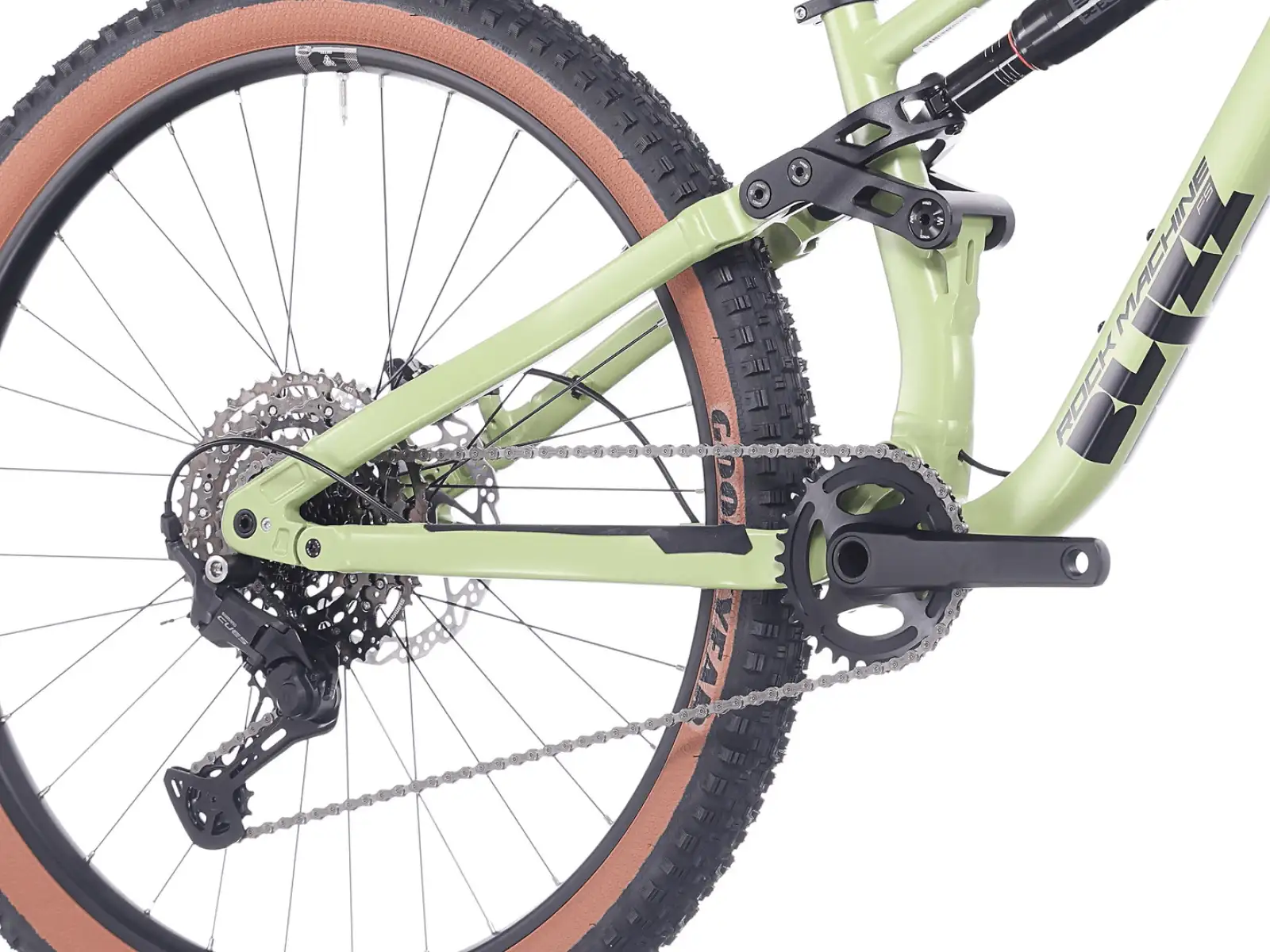 Rock Machine Blizz FS 50-27 Mountainbike Matte Jade Green