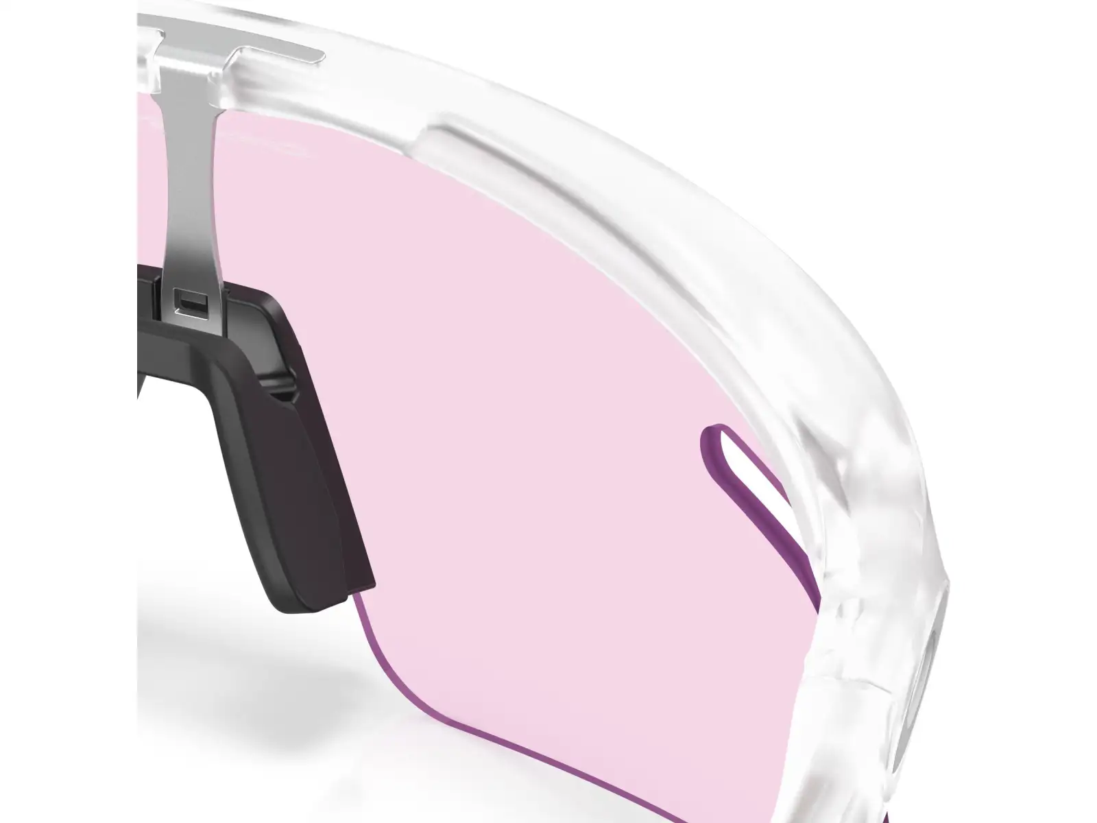 Oakley RSLV Lite Sportbrille Matte Clear/Prizm Low Light
