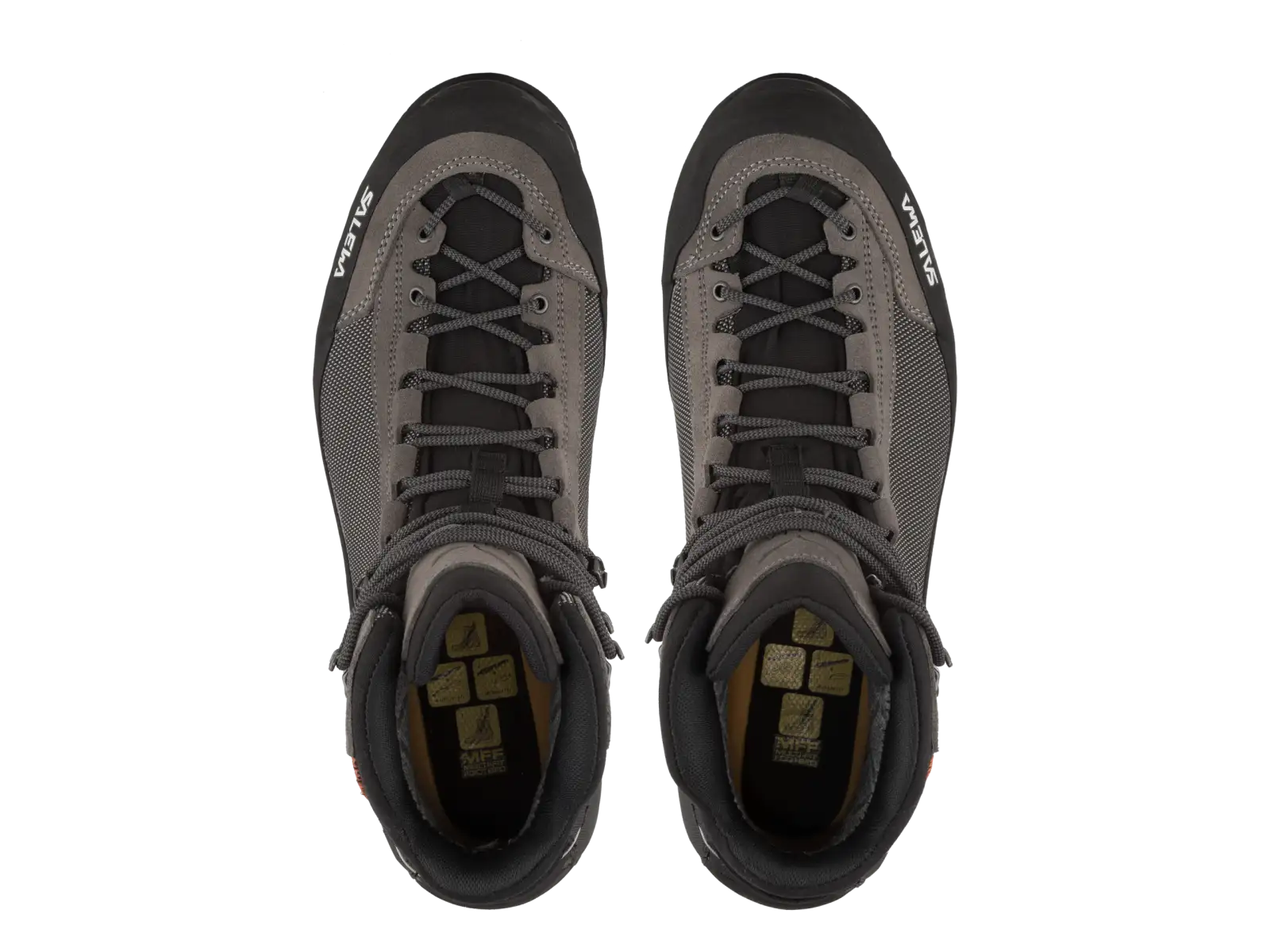 Salewa Crow GTX Herren Wanderschuhe Wallnut/Fluo Orange