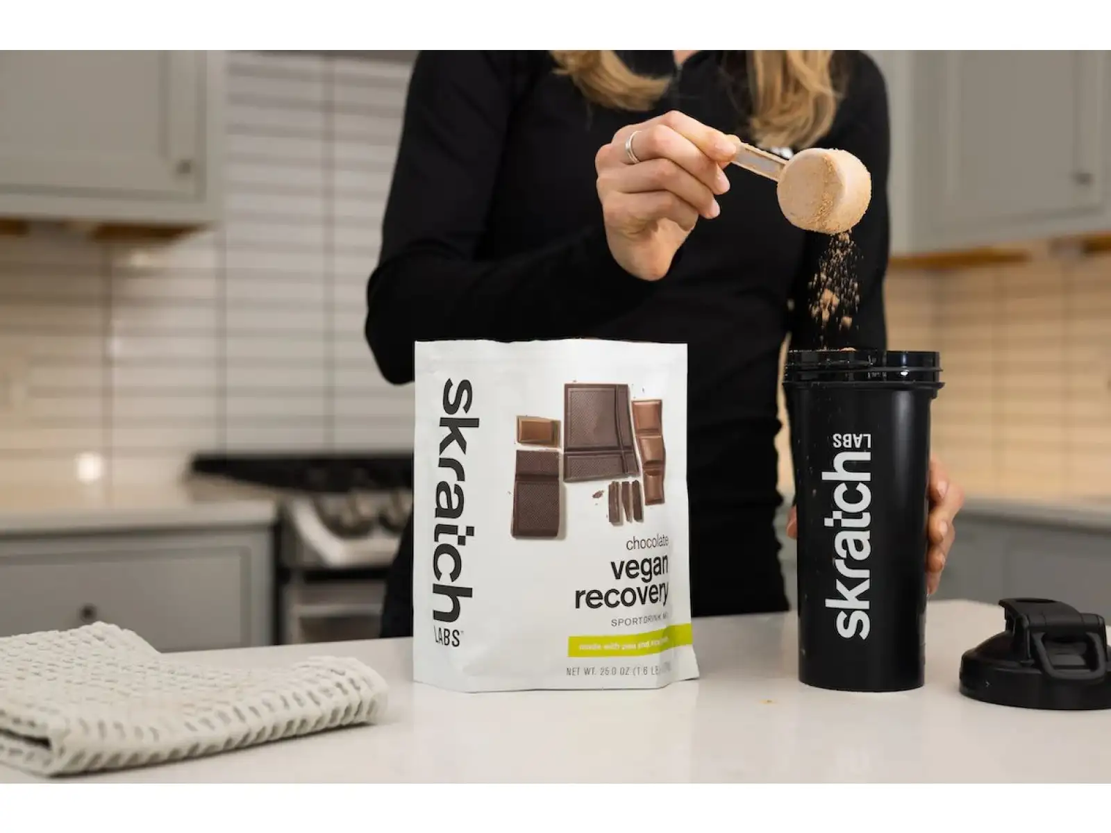 Skratch Labs Vegan Recovery Sport Drink Mix 708 g Schokolade