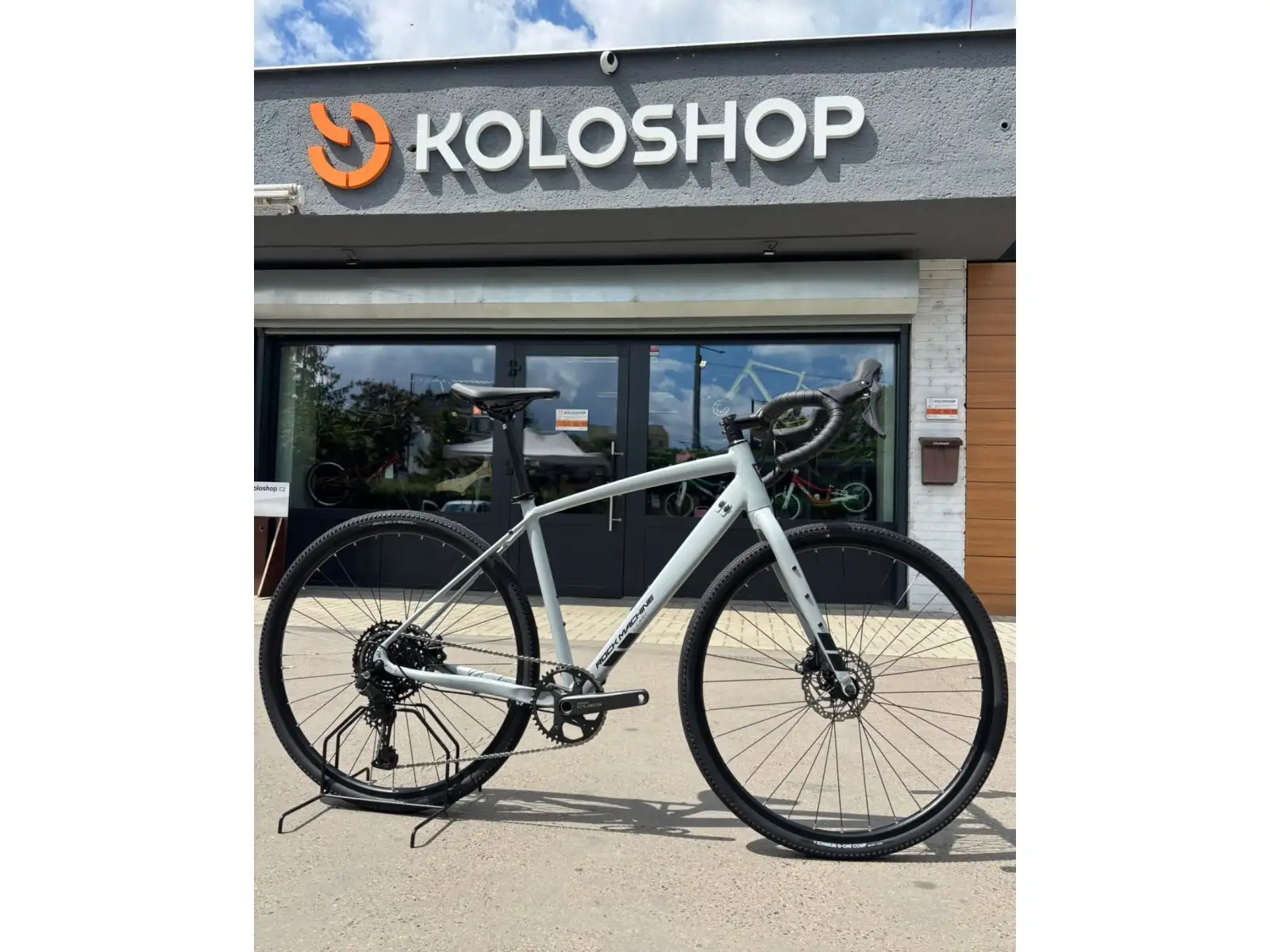 Rock Machine Lukk 50 Gravelbike Matte Limerock Grey