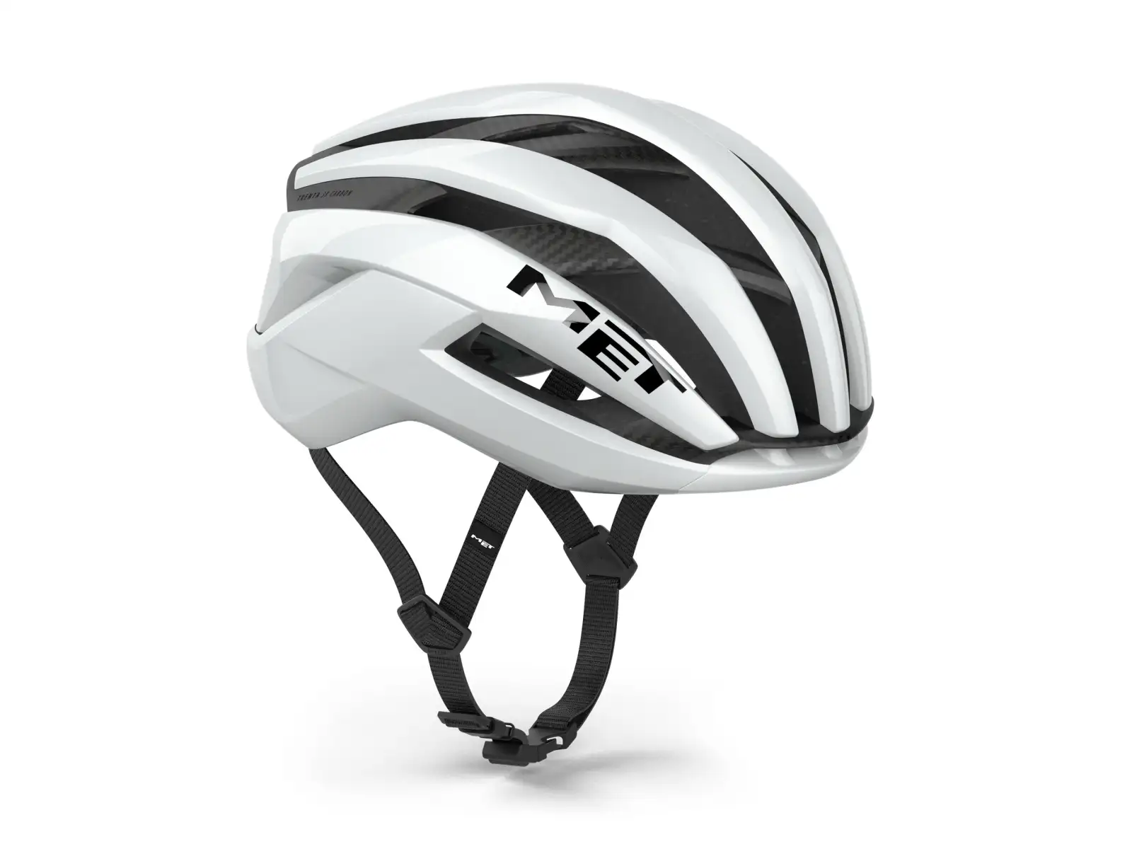 MET Trenta 3K Carbon MIPS Straßenhelm White
