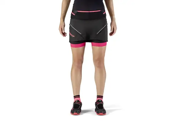 Dynafit Ultra 2in1 Rock W Damen Laufrock Black Out.