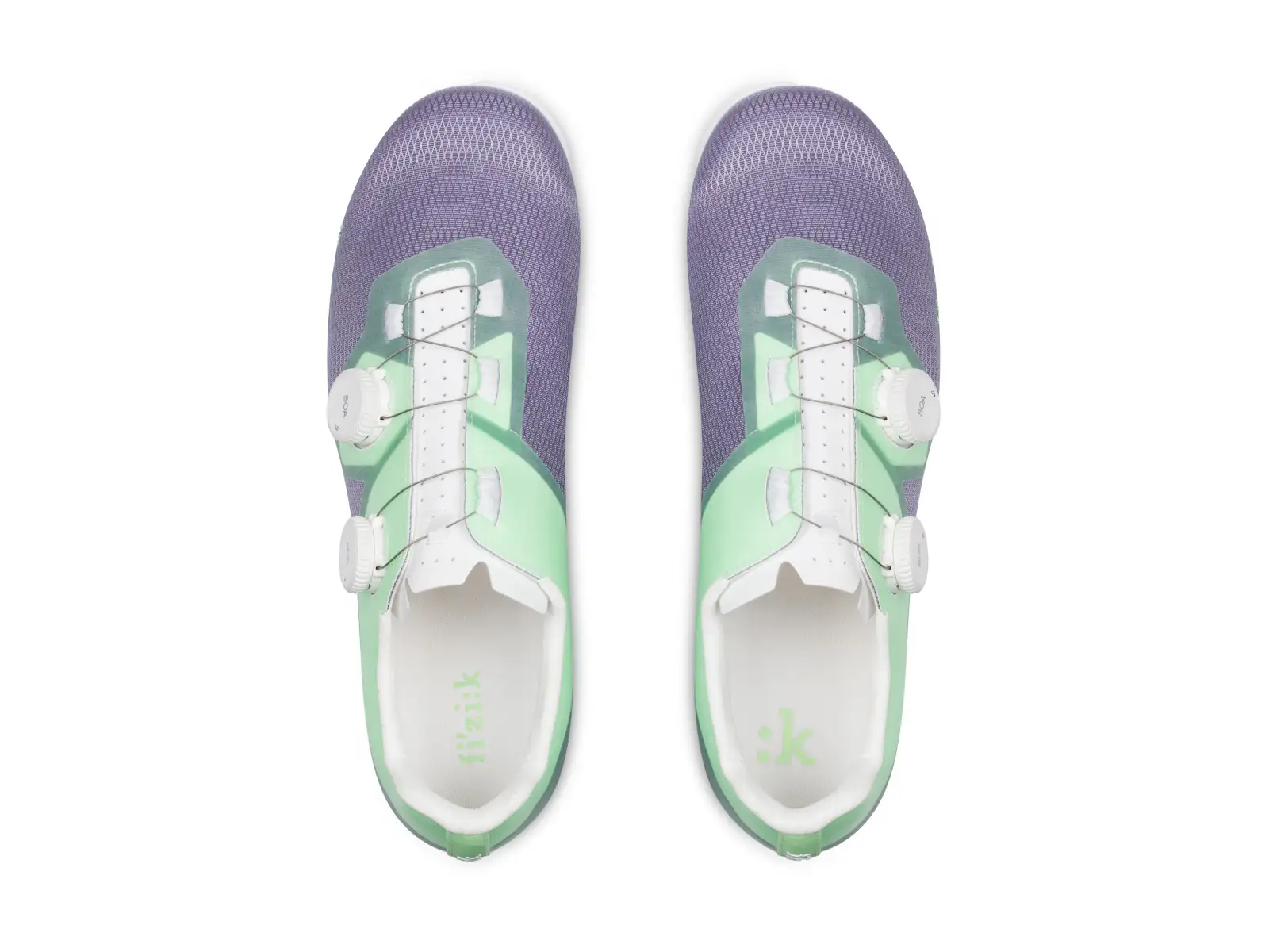 Fizik Tempo Lyra Rennradschuhe Lavander/Mint Green