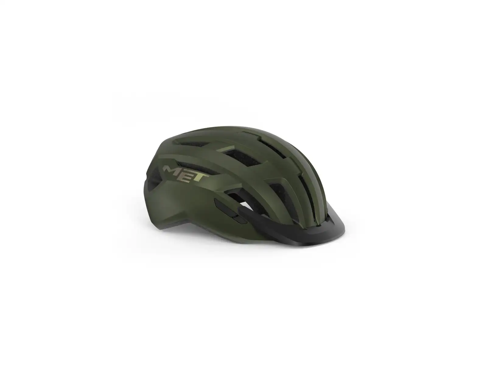 MET Allroad Fahrradhelm Olive Iridescent