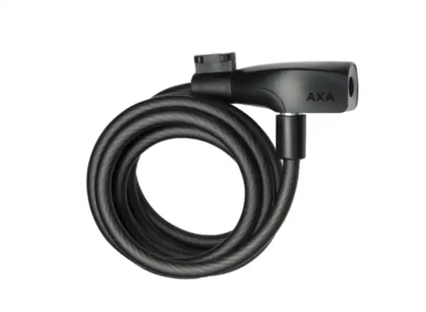 AXA Cable Resolute 8 - 180 Kabelschloss Mat Black 180 cm.