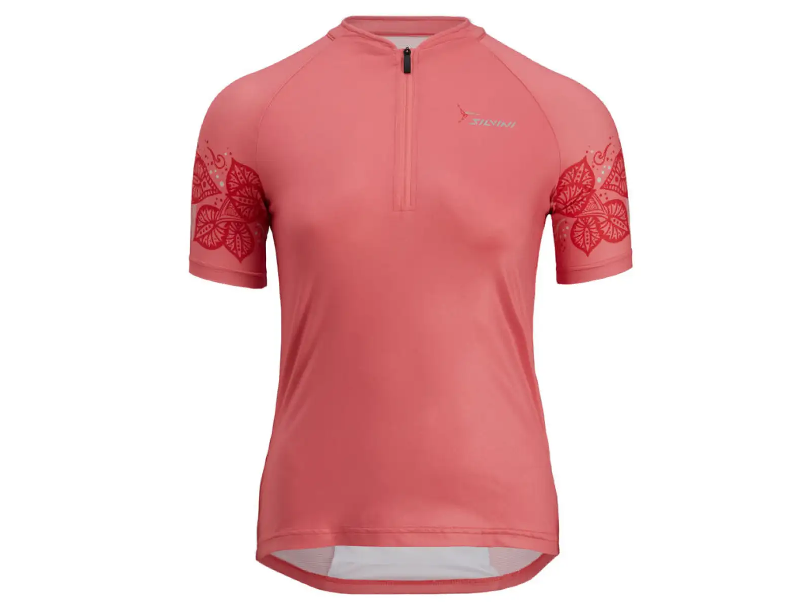 Silvini Sabatini Damen-Fahrradtrikot Kurzarm Blush/Punch