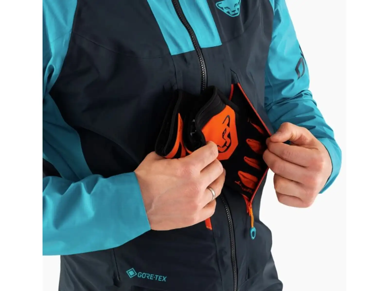 Dynafit TLT GTX Herrenjacke Storm Blue