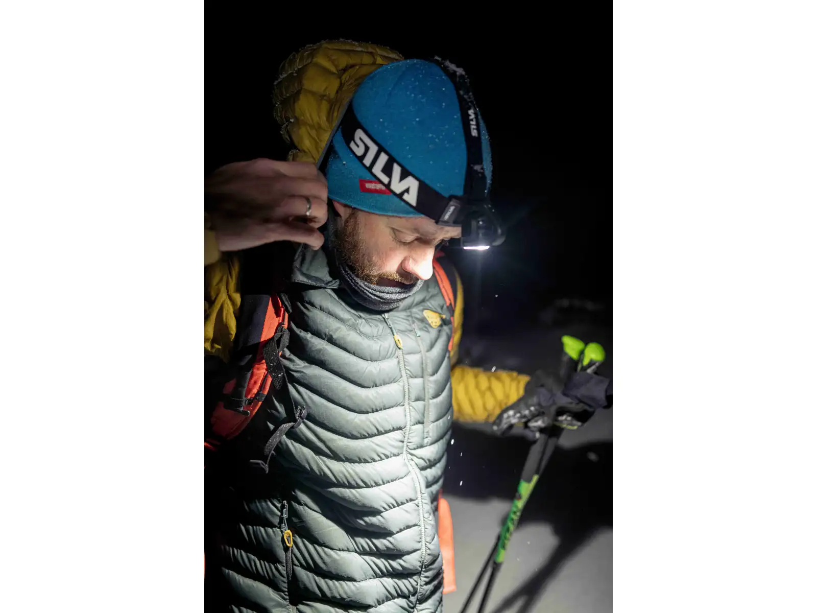 Dynafit Radical Down Herrenjacke Blueberry/Burgundy