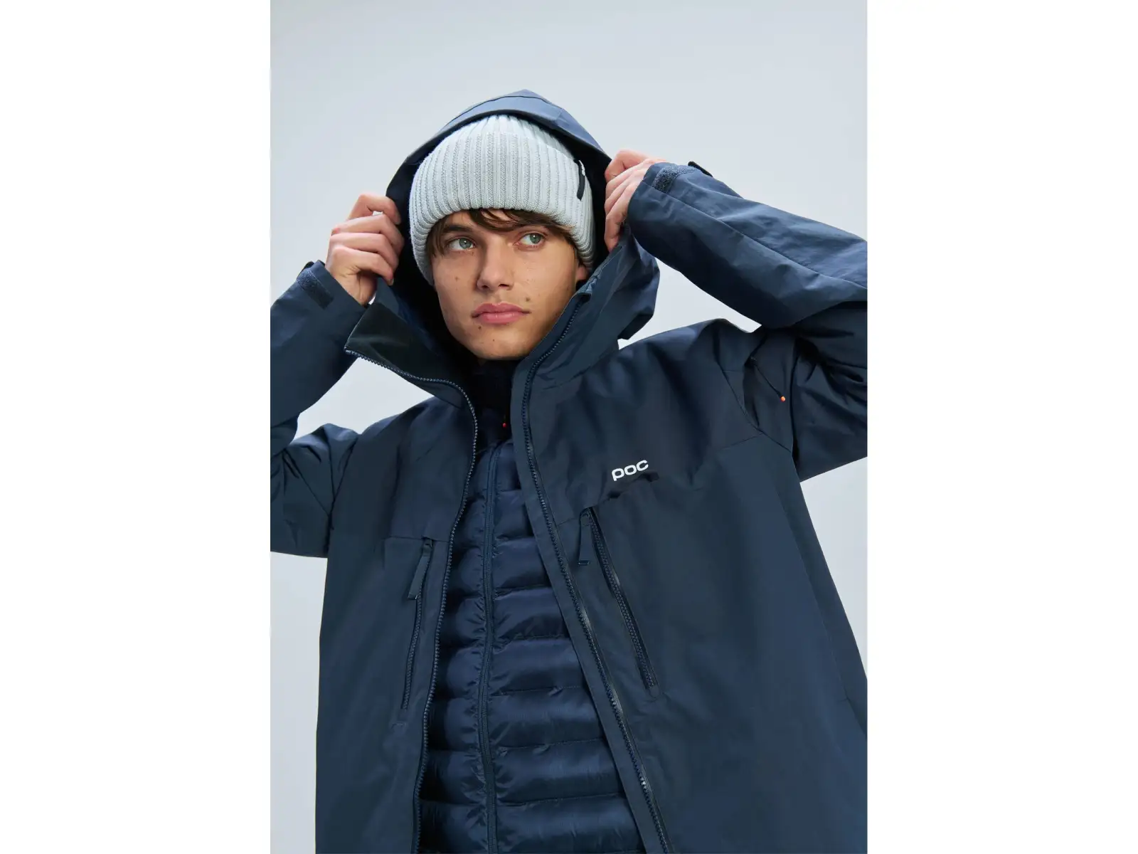 POC Race Mentor Coat Wintermantel Apatite Navy
