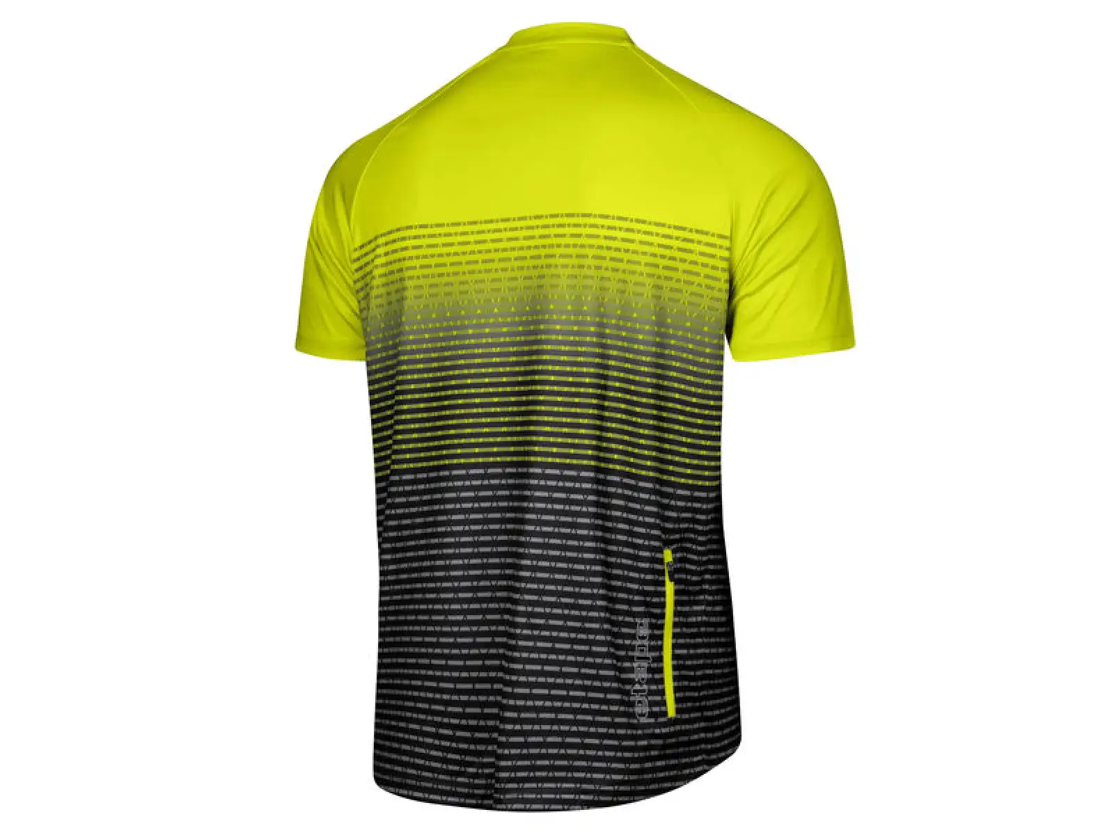 Etape Freetime Herrentrikot Kurzarm Limette/Schwarz.