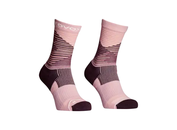Ortovox All Mountain Mid Damen Socken Dawn Rose