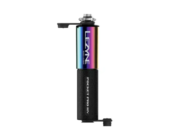 Lezyne Pocket Drive Pro HV Pumpe Neo Maetallic/Black Gloss