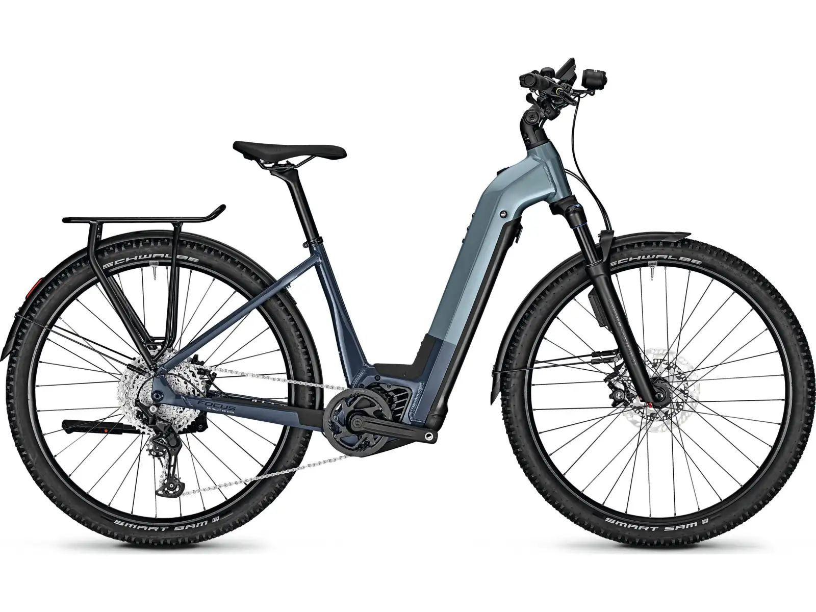Focus Planet2 6.9 ABS WA 625Wh Stadtelektrofahrrad Stoneblue/Heritage