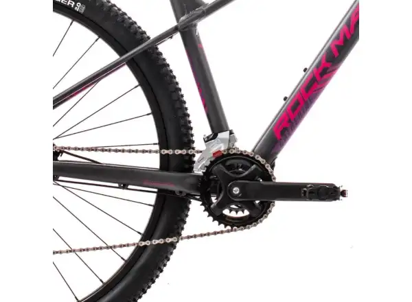 Rock Machine Catherine 10-29 matt Anthrazitgrau/Rosa/Violett Mountainbike