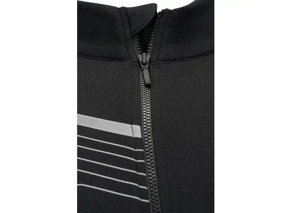 Silvini Grande Herrentrikot Langarm Schwarz/Wolke