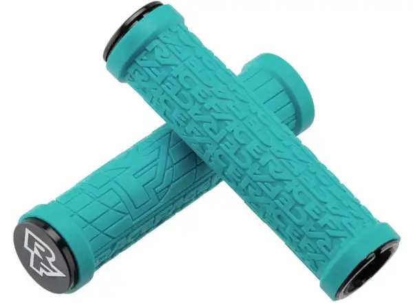 Race Face Grippler Lock On Griffe 30 mm türkis