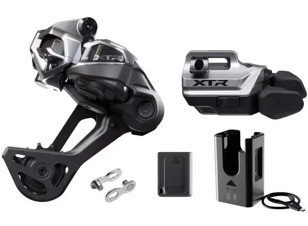 Shimano XTR RD-M9250-SGS, SW-M9250-IR, BT-DN320, EC-DN100, SM-CN910-12 Upgrade-Set