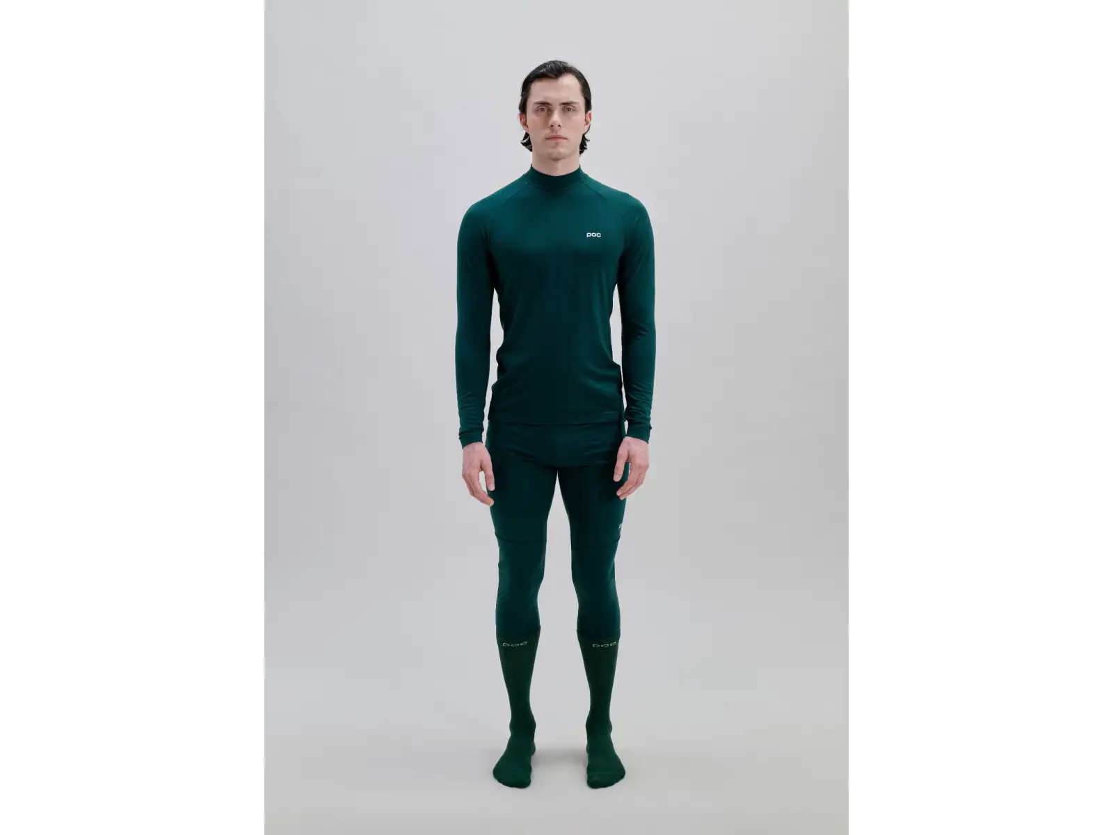 POC Layer Merino Herren Funktionsunterhemd Langarm Pargasite Green