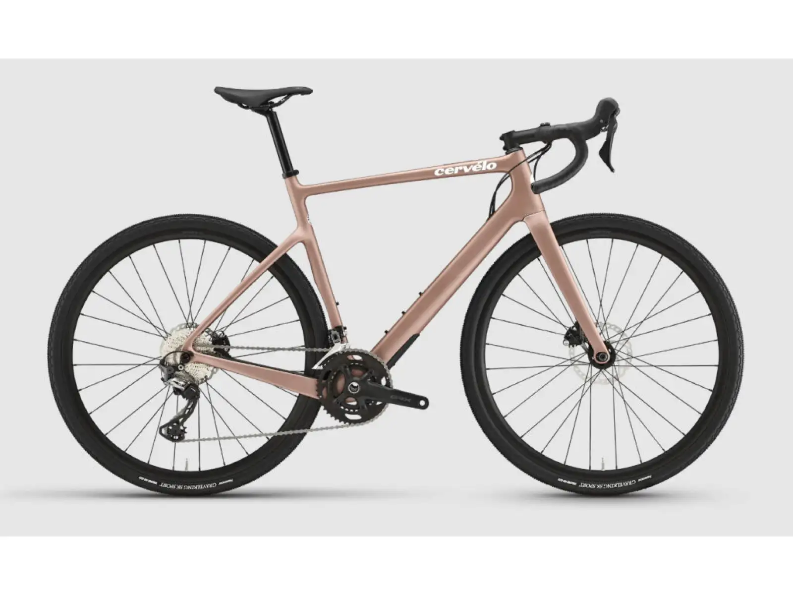 Cervélo Aspero GRX RX600 Straßenfahrrad Rose Champagne