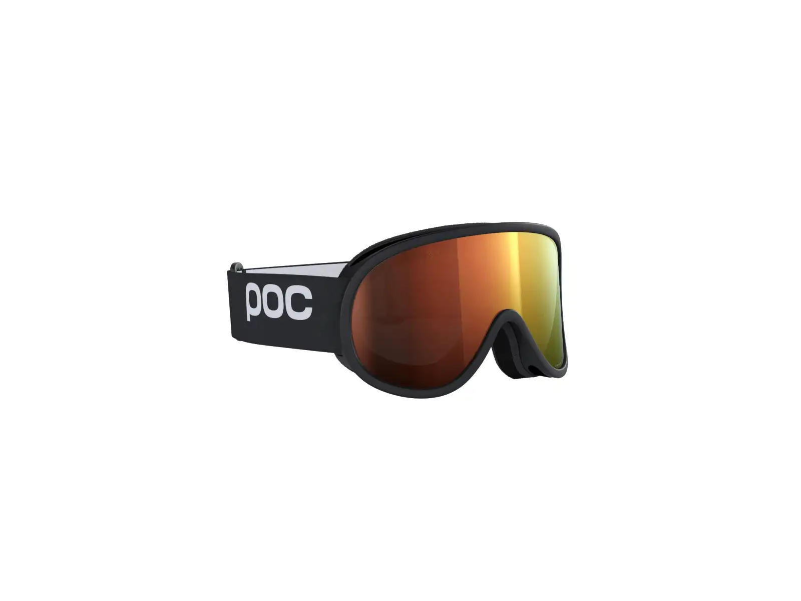 POC Retina Mid Skibrille Uranium Black/Partly Sunny Orange