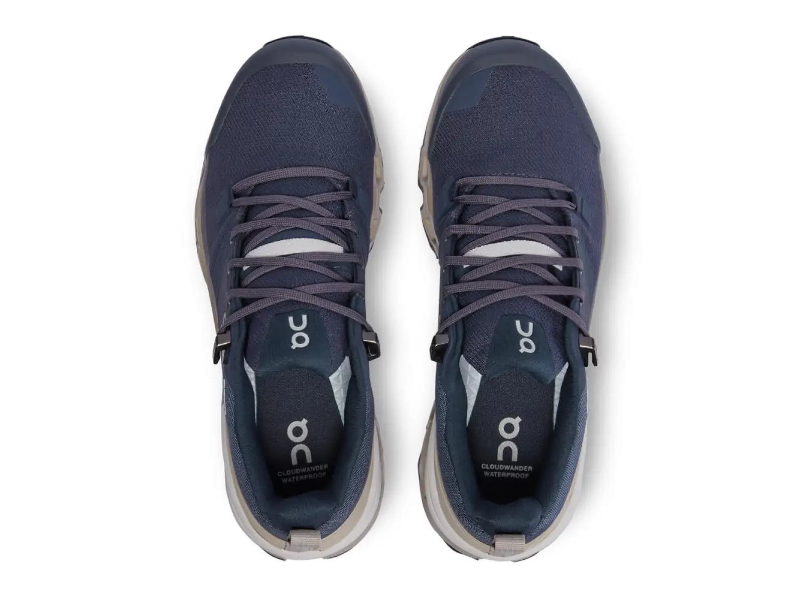 On Cloudwander Waterproof Damen Outdoor-Schuhe Navy/Desert