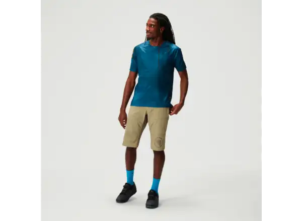 Endura Cloud Herrentrikot kurzarm Blue Steel