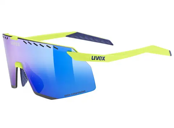 Uvex Pace Stage ColorVision Brille Yellow Matt/Mirror Blue