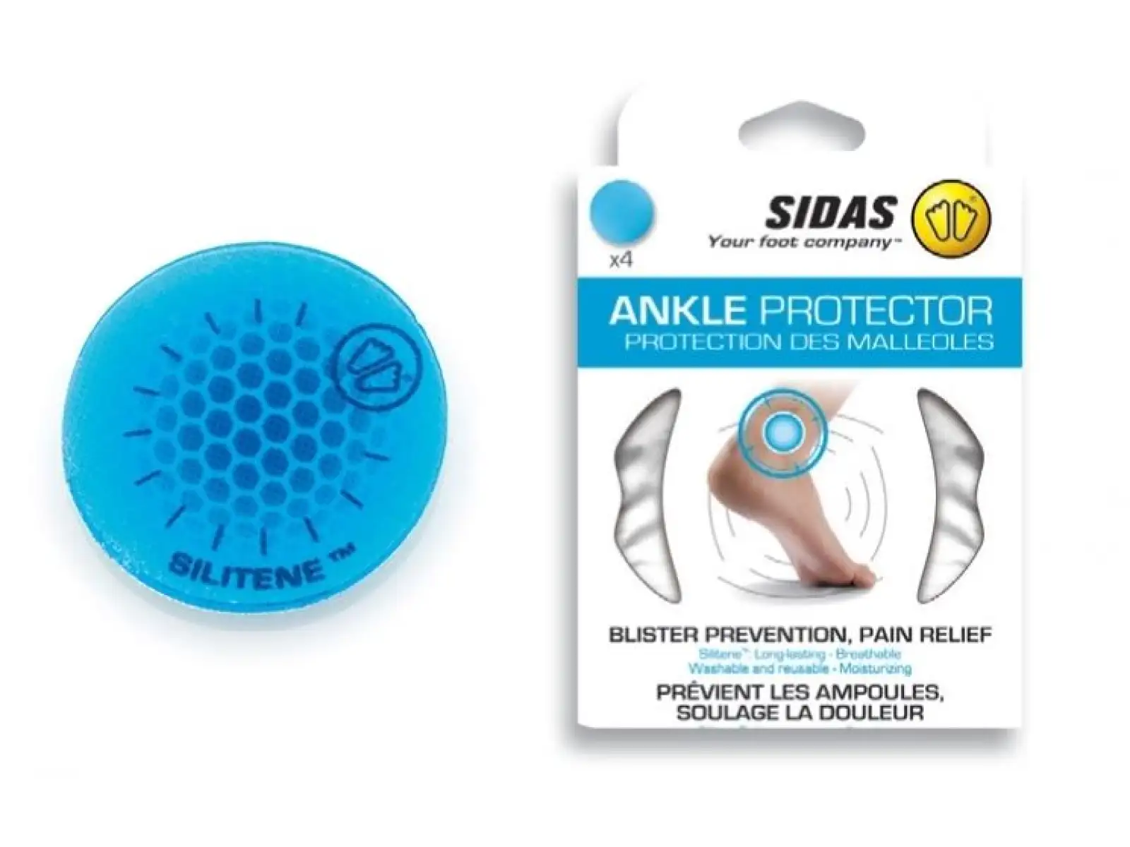 Sidas Ankle Protector Knöchelschutz  4 Stück