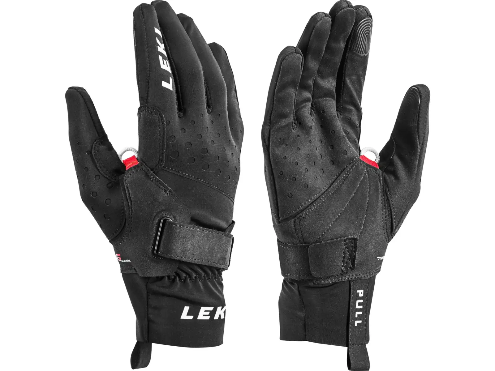 Leki Nordic Race Shark Langlaufhandschuhe black