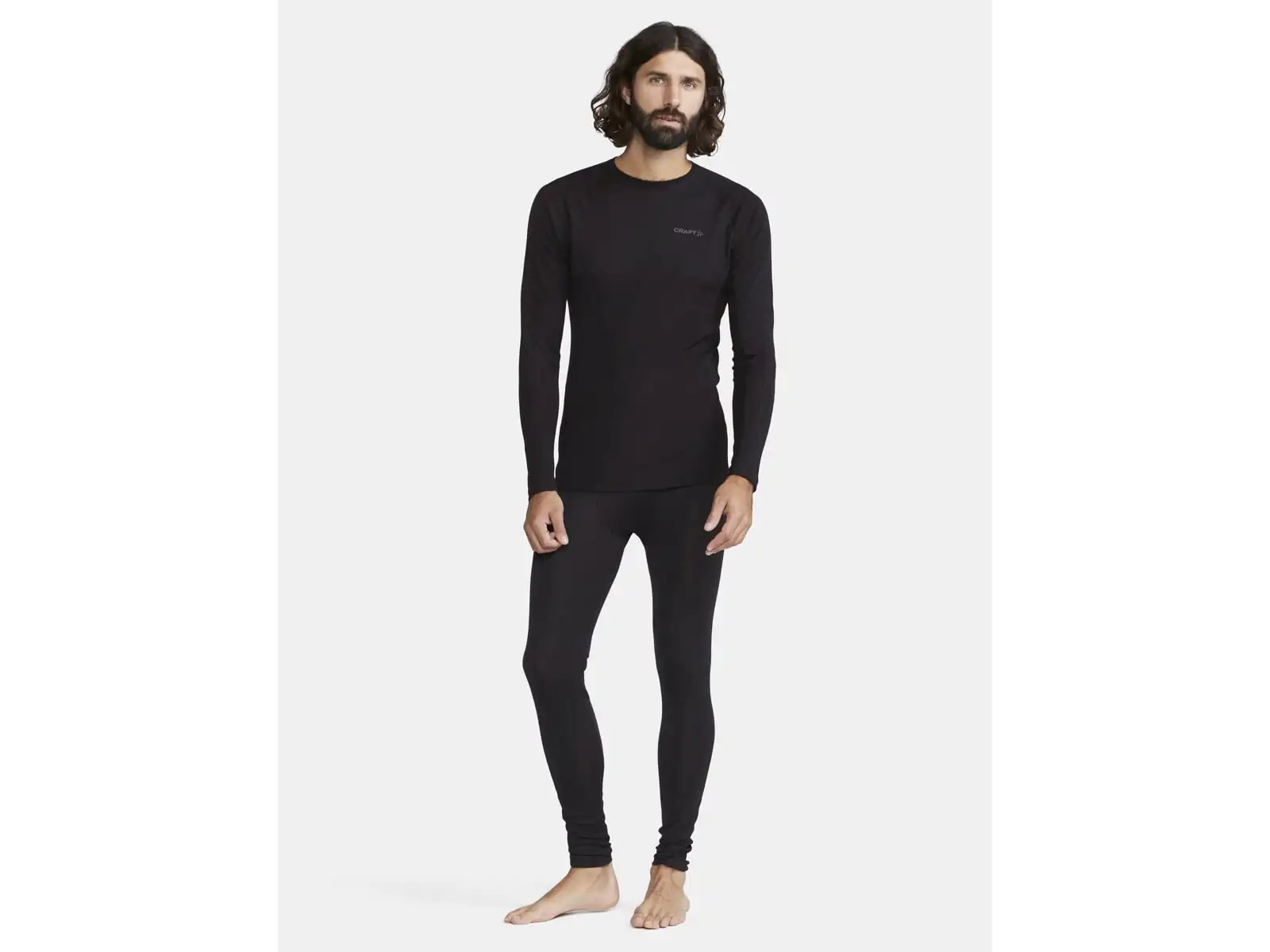 Craft ADV Wool Merino Herren Langarmshirt Black