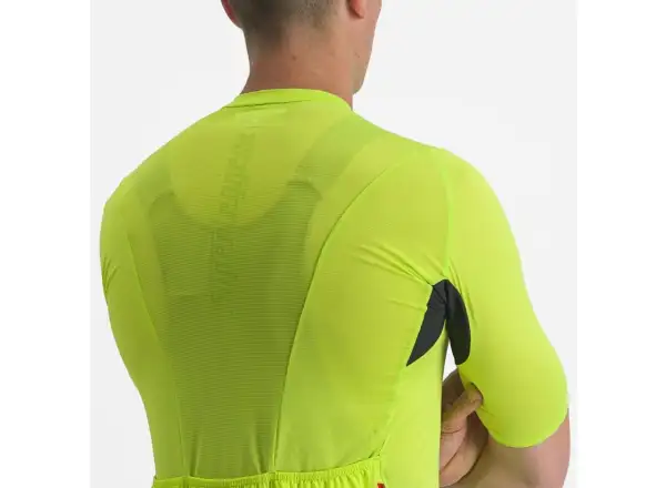 Castelli Superleggera 3 Herren-Trikot kurzarm Electric Lime