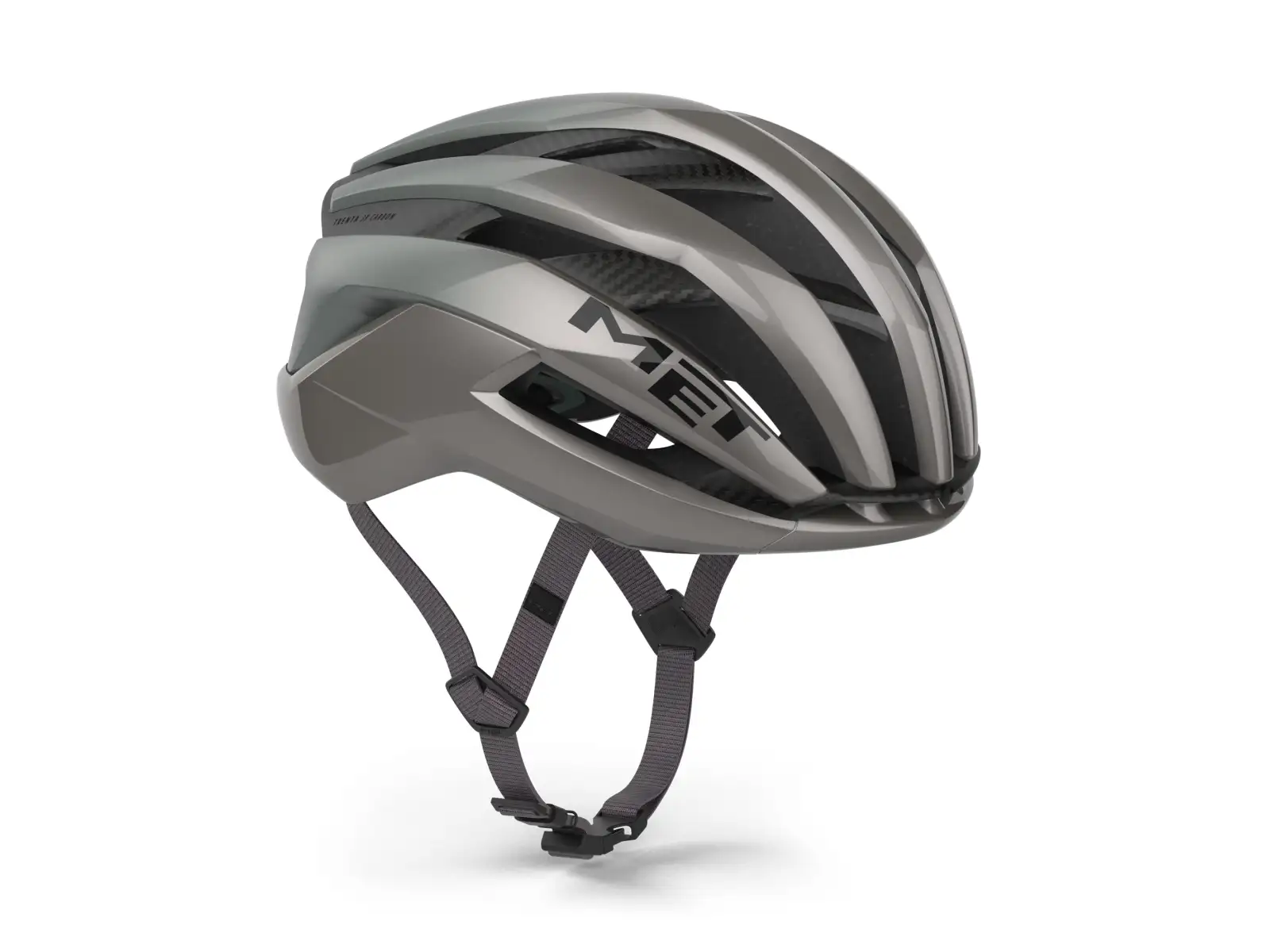 MET Trenta 3K Carbon MIPS Straßenhelm Opal Gray