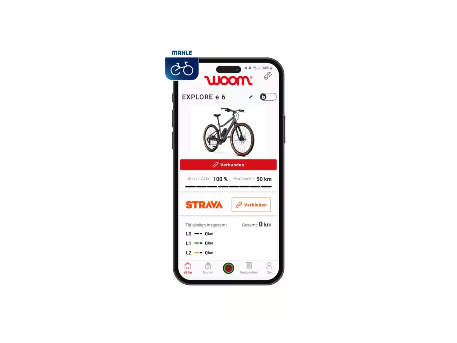 Woom Explore e 5 Kinder E-Bike Graphite Grey