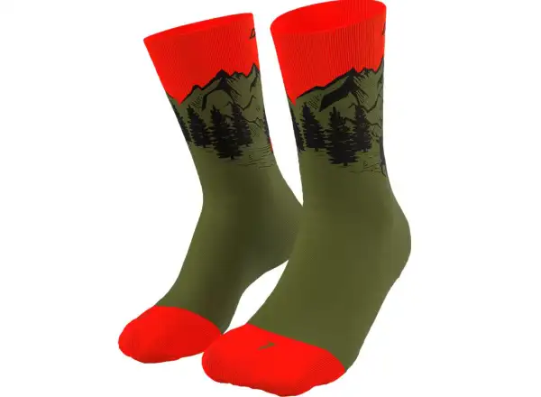Dynafit Stay Fast Sportsocken Winter Moos