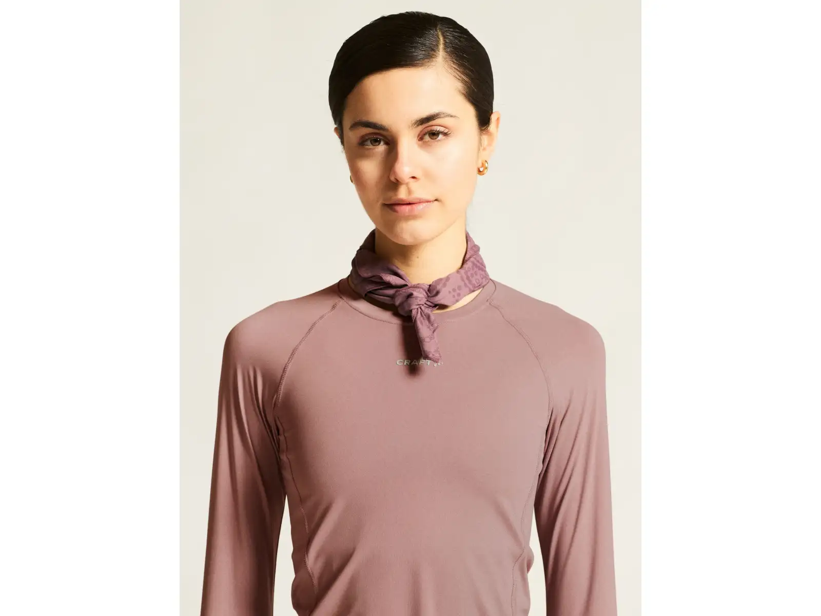 Craft Hypervent Tight Damen Langarmshirt violett