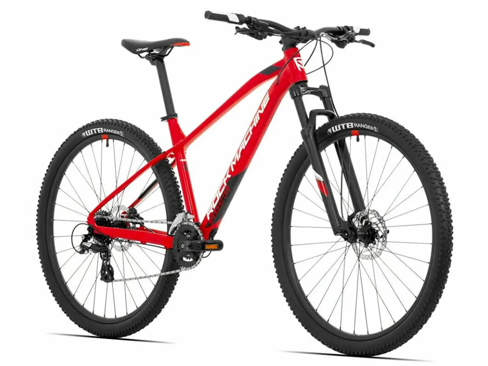 Rock Machine Manhattan 70-29 Rot/Weiß Mountainbike