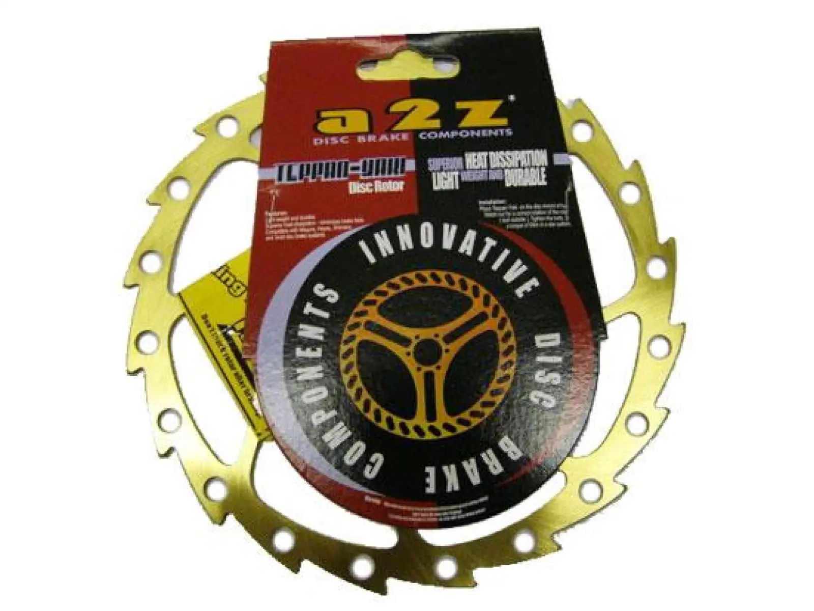 A2Z TY-SPIII Bremsscheibe 203 mm Gold